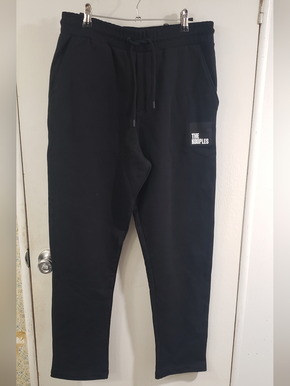 🌻NWT The Kooples Men's Black Jogger Sweatpants